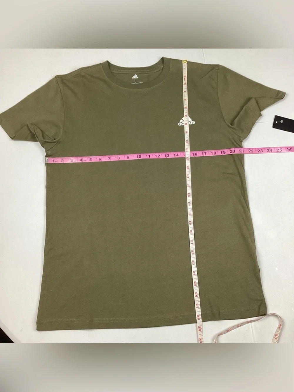 Adidas Golf Men’s Cotton Short Sleeve T-Shirt Tee Green Large NEW! Retail $25.